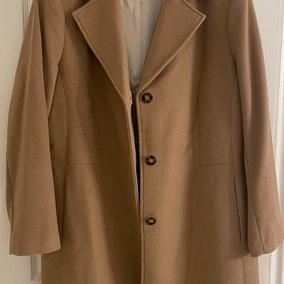 Plus Size Calvin Klein Wool/Cashmere Blend NWT Coat 1X - Picture 2 of 4